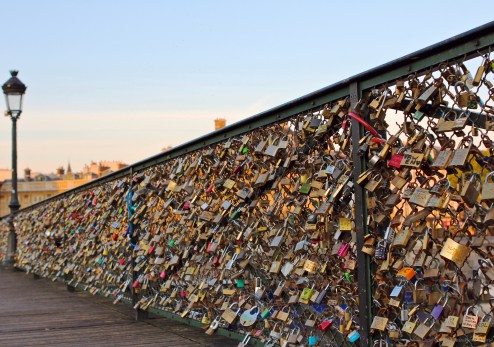 Romance Locks - Pont des Arts