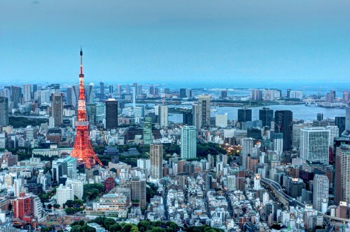 Tokyo from above